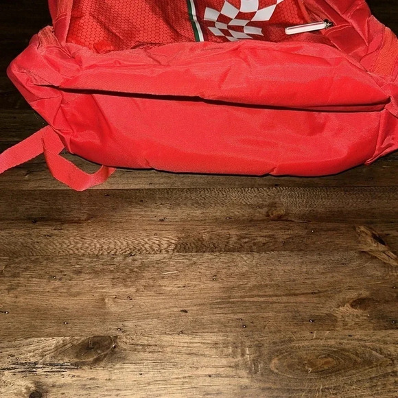 Simba Ferrari Speed It Up Large 18" Backpack Red Adjustable & Spacious - Picture 5 of 15